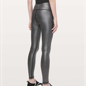 🦄Lululemon Wunder Under High-Rise Tight *Foil 28"